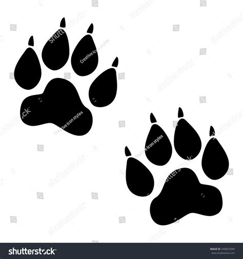| view 1,000 animal track illustration, images and graphics from +50,000 possibilities. Animal Tracks. Vector Illustration - 249027049 : Shutterstock