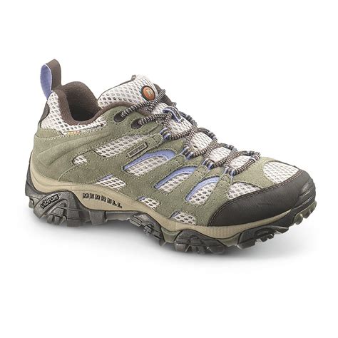 Womens Merrell Moab Waterproof Ventilator Low Hiking Shoes Dusty