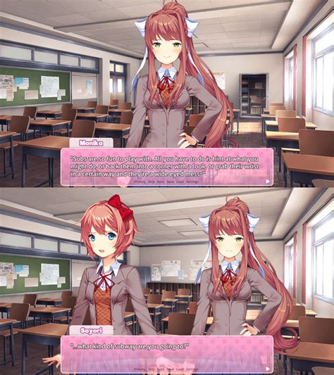 Monika Really Likes Subs Rddlc
