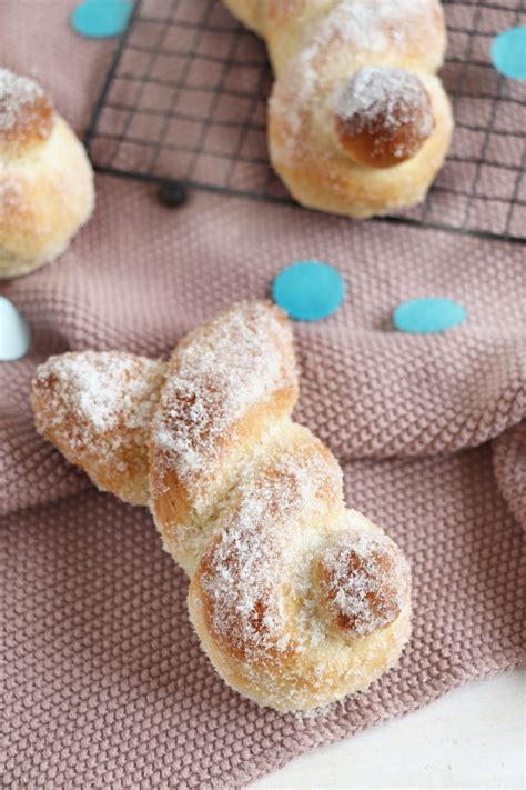 Rezept Osterhasen aus Quark - Öl - Teig