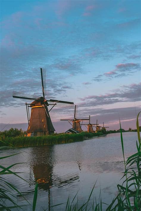 15 Of The Most Beautiful Places In Holland That You Must Visit Windmills In Amsterdam