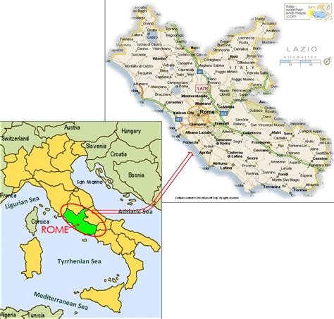 International Study Of Re Regions Lazio Region Italy
