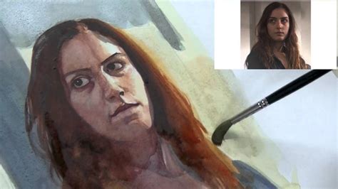 Portrait In Watercolor Demo Part 2 Of 2 Youtube