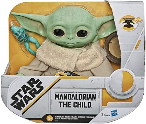 Baby Yoda The Child Hasbro Peluche Con Sonidos Original 19cm Meses
