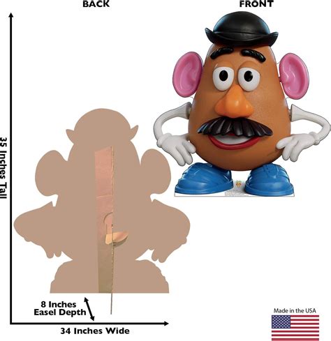 Buy Advanced Graphics Mr Potato Head Life Size Cardboard Cutout Standup