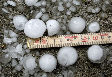 Climate Change Giant Hail Set To Batter North America