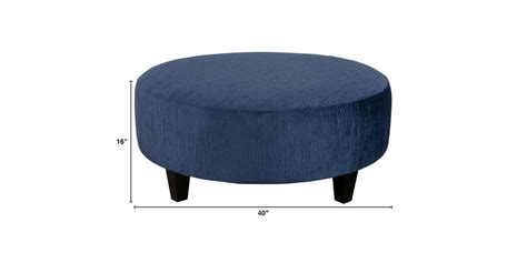 Large inside room for big storage requirement customer. Large Round Fabric Ottoman | Chair Furniture | Toronto ...
