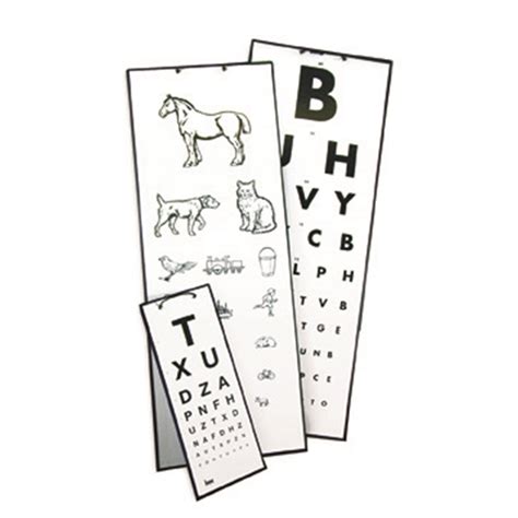 6 Metre Indirect Reading Eye Chart Eye Charts And Vision Tests