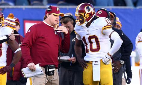 Robert Griffin Iii Jay Gruden Social Media Beef Turns Ugly With Now Deleted Comment