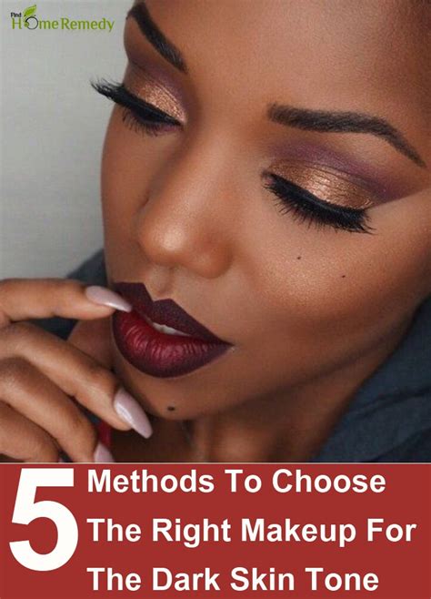 Top 5 Methods To Choose The Right Makeup For The Dark Skin Tone Find