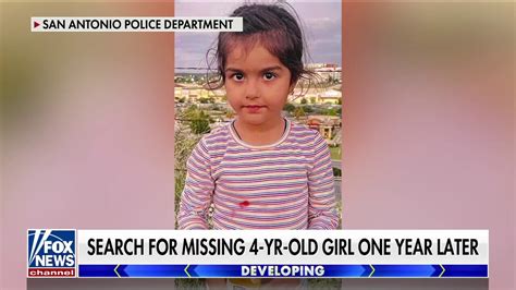 Texas Police Continue To Search For Missing Girl One Year After She Vanished Fox News Video