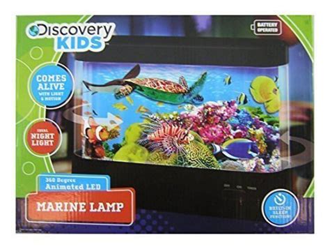 Nib Discovery Kids Animated Tropical Fish Marine Led Lamp 360 Degree
