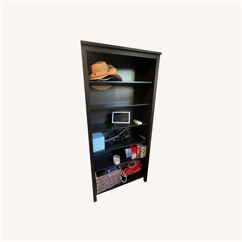 Ikea Hemnes Bookcase Blackbrown Aptdeco