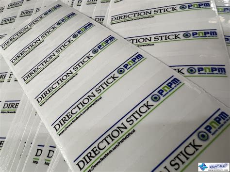 Clear Vinyl Transparent Sticker Printing Printixels Philippines