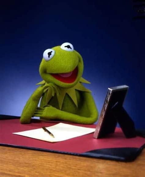 Gross To Have Pictures Of What Inspires You On Your Desk Kermit And