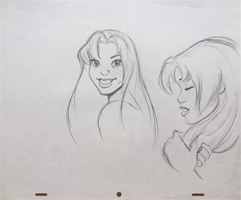 Quest For Camelot Kayley 3 By Dan Haskett In Steven Ngs Animator And