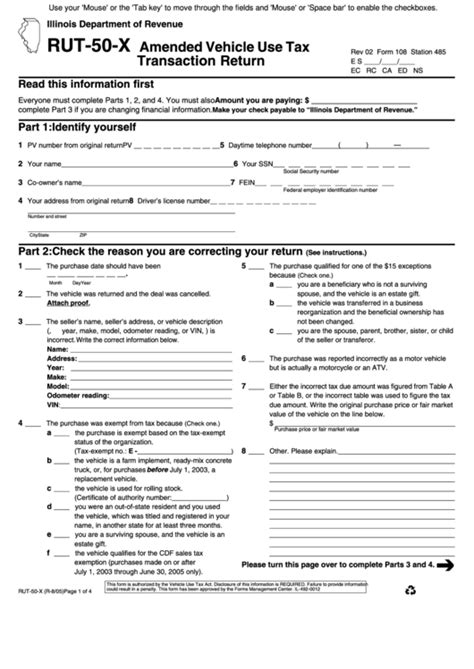 Tax Form Rut 50 Printable Printable Templates