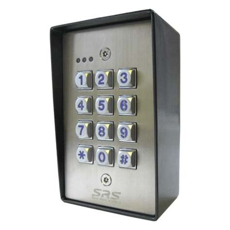 Srs Dc60ss Door Access Control Keypad Vandal Resistant