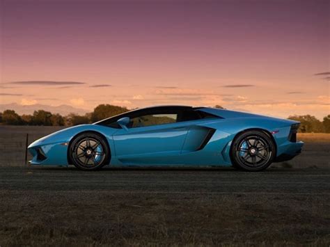 May 2015 Be As Awesome As This Stunning Blue Lamborghini Aventador