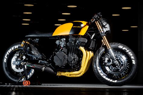 Meet The Spider Krisbikers Heavily Customized Honda Cb750 F2