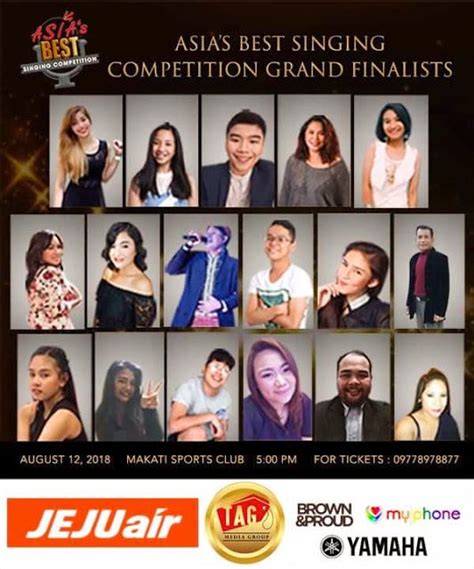 The Grand Finals Of Asias Best Singing Competition Nears The