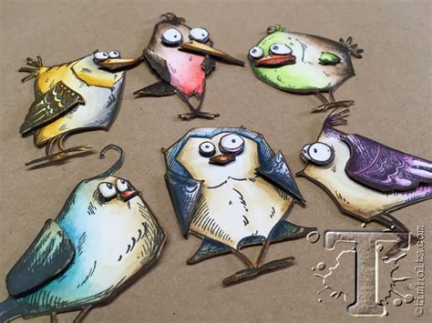 Sneak Peek Bird Crazy With Sizzix Tim Holtz