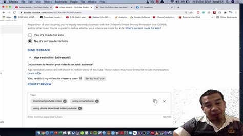 How To Submit An Appeal To Youtube For Age Restriction Youtube