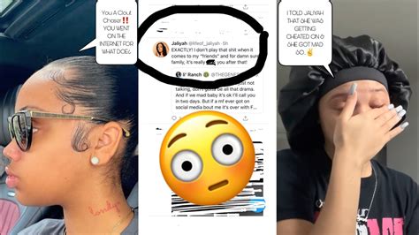 Funnymike Gf Jaliyah Throwing Shots At Her Sister Liyah😳after Da