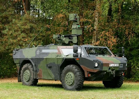 Fennek Light Armored Reconnaissance Vehicle Germany Combat Vehicles