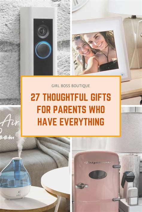 The most beautiful thing in this world is to see your parents smiling, and knowing that you are the reason behind that smile. 27 Thoughtful Gifts For Parents Who Have Everything | Good ...