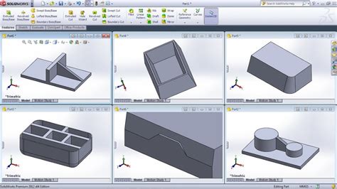 Solidworks Tutorials For Beginners 6 Solidworks Rib Feature And