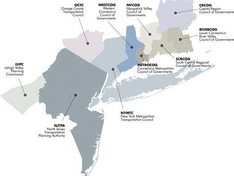 new york city metropolitan area map world map