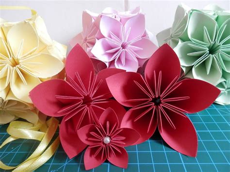 Flor Origami Origami Como Fazer Flores De Papel Origami Simples