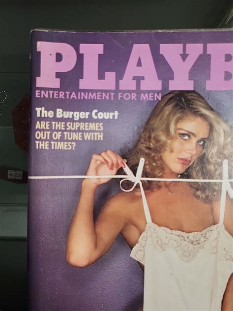 Mavin Playboy Magazine April W Centerfold Vintage Erotica