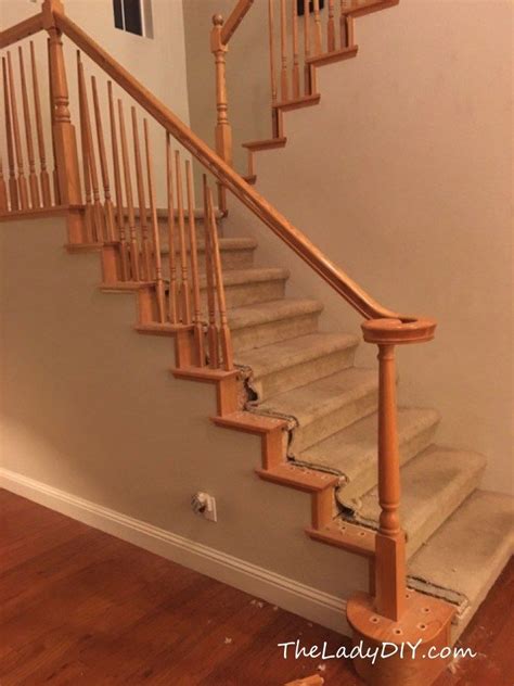 How do you replace staircase spindles? How to Install Wrought Iron Spindles - The Lady DIY | Wrought iron stair spindles, Wrought iron ...