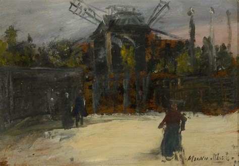 Maurice Utrillo Le Moulin De La Galette Mutualart
