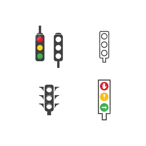 Traffic Lights Icon Green Lamp Illustration Vector Green Lamp