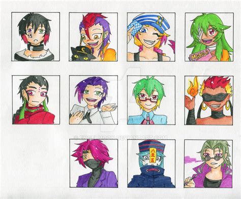 Nanbaka Inmates By Engelmoon On Deviantart