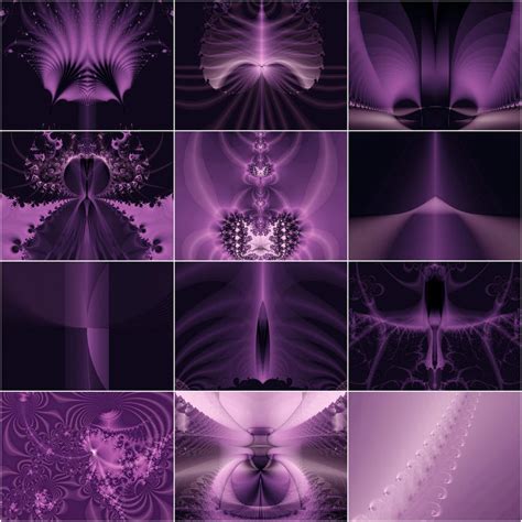 Purple Fractal Wallpaper By Svitakovaeva On Deviantart