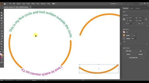 Lesson 23 Tutorial How To Wrap Text Around A Circle With Adobe