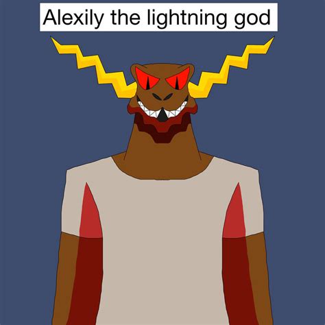 Alexily The Lightning God By Monstercartoon On Deviantart