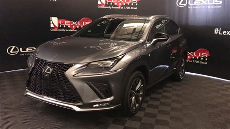 Changes to chassis and suspension for improved handling. Grey 2020 Lexus NX NX 300 F SPORT Review Edmonton Alberta ...