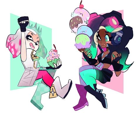 Maybe you would like to learn more about one of these? Splatoon Fan Art Comp. #12: Pearl and Marina
