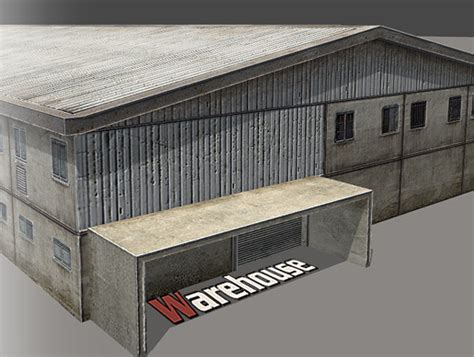 Warehouse 3d Industrial Unity Asset Store