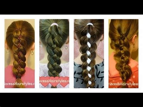10 magnificent four strand braids for trendy women. How To Four (4) Strand Braid Tutorial - YouTube