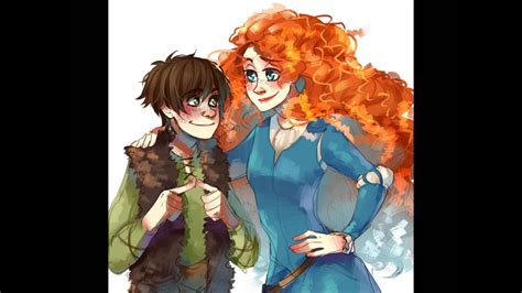 merida and hiccup mericcup youtube