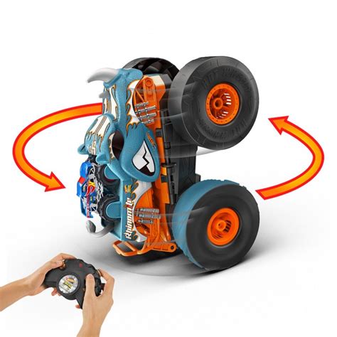 Coche Radio Control Hot Wheels Monster Trucks Rhinomite