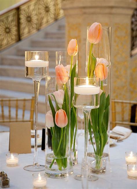 27 Stunning Spring Wedding Centerpieces Ideas Tulle