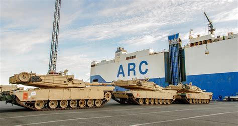 Transporting The 3rd Armored Brigade Combat Team To Europe An