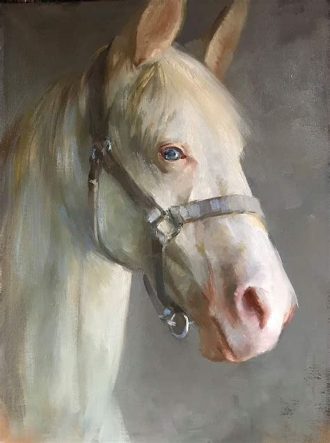 Horse Paintings Acrylic White Horse Painting Horse Oil Painting Oil